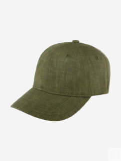 Бейсболка STETSON 7713101 BASEBALL CAP LINEN (оливковый), Мультицвет