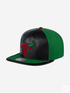 Бейсболка с прямым козырьком MITCHELL NESS 6HSSMM19224-CBUGNRD Chicago Bull