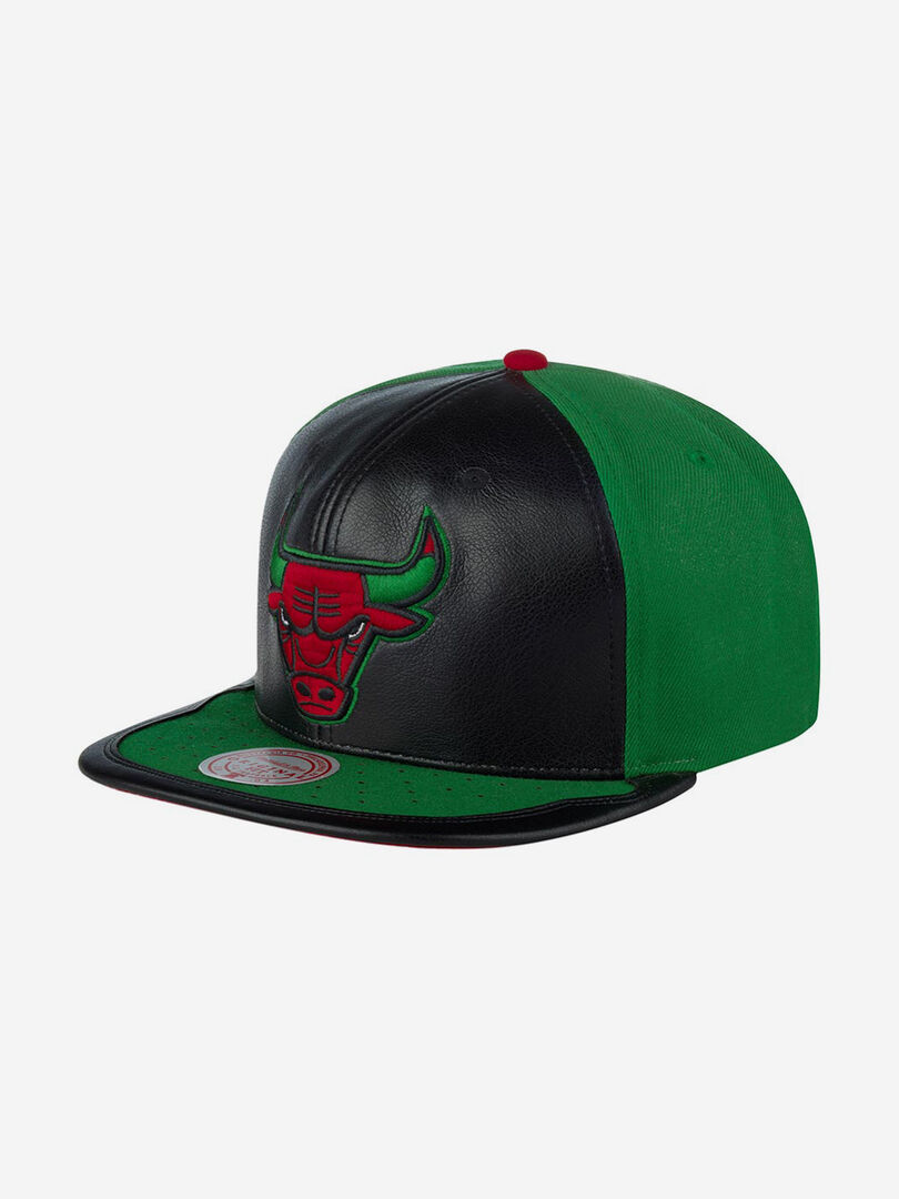 Бейсболка с прямым козырьком MITCHELL NESS 6HSSMM19224-CBUGNRD Chicago Bull 58-307XDOXM4K-09 фото 1