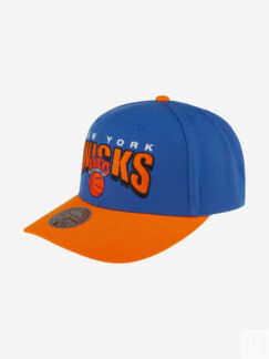 Бейсболка MITCHELL NESS HHSS6279-NYKYYPPPBLUE New York Knicks NBA (синий),