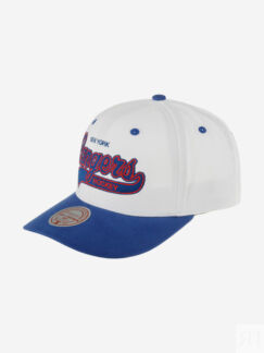 Бейсболка MITCHELL NESS HHSS7285-NYAYYPPPWHIT New York Rangers NHL (синий),