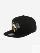 Бейсболка с прямым козырьком MITCHELL NESS HHSS6743-PPEYYPPPBLCK Pittsburgh 59-278XDOXM4K-09 фото 1