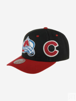 Бейсболка MITCHELL NESS HHSS7311-CAVYYPPPBLCK Colorado Avalanche NHL (черны