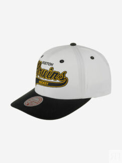 Бейсболка MITCHELL NESS HHSS7285-BBNYYPPPWHIT Boston Bruins NHL (белый), Бе