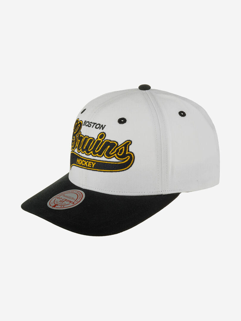 Бейсболка MITCHELL NESS HHSS7285-BBNYYPPPWHIT Boston Bruins NHL (белый), Бе 59-160XDOXM4K-48 фото 1