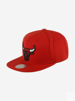 Бейсболка с прямым козырьком MITCHELL NESS HHSS5341-CBUYYPPPRED1 Chicago Bu