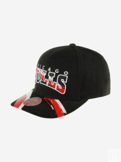 Бейсболка MITCHELL NESS HHSS5989-CBUYYPPPBLCK Chicago Bulls NBA (черный), Ч