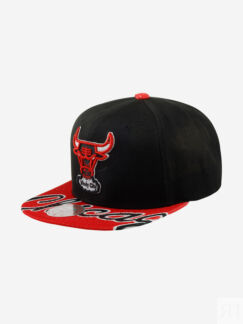 Бейсболка с прямым козырьком MITCHELL NESS 6HSSMM19455-CBUBKRD Chicago Bull