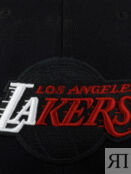 Бейсболка с прямым козырьком MITCHELL NESS 6HSSSH22080-LALBLCK Los Angeles 59-033XDOXM4K-09 фото 5