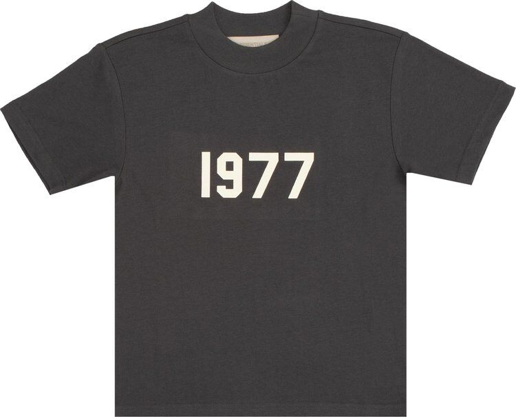 Футболка Fear of God Essentials Tee 'Iron', черный 125BT213000FW | Black фото 1