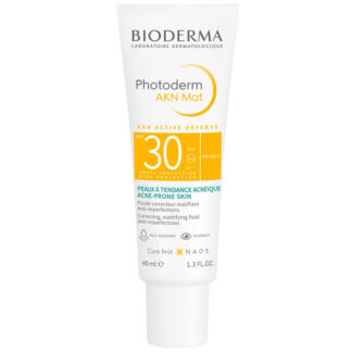 Косметика Bioderma Солнцезащитная матирующая эмульсия AKN SPF30