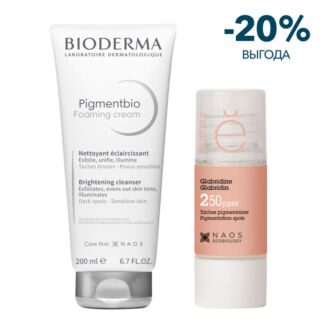 Косметика Bioderma Набор Bioderma + Etat Pur для кожи с гиперпигментацией.