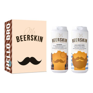 Подарочный набор с шампунем против перхоти BEERSKIN