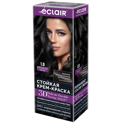 ECLAIR Стойкая крем краска для волос 3D MPL308494 фото 1