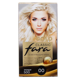 FARA Стойкая крем краска для волос Fara Classic Gold