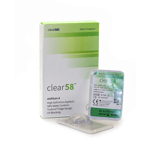 CLEARLAB Контактные линзы Clear 58 MPL185419 фото 1