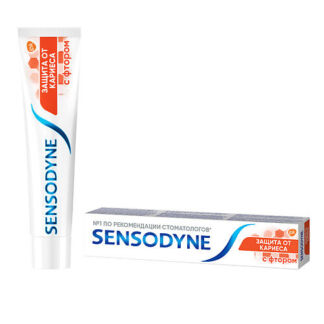 SENSODYNE зубная паста Защита от Кариеса с фтором