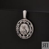 Серебряная иконка Альфа ЮГ ЮХИПР00508 000-331924 фото 4