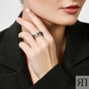 Серебряное кольцо с силиконом Новое время НРСР03454С 000-382172 фото 5