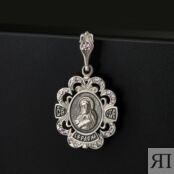 Серебряная иконка с фианитами Вознесенский 6В3-029-3 000-304932 фото 3