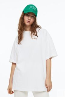 Футболка оверсайз H&M, белый