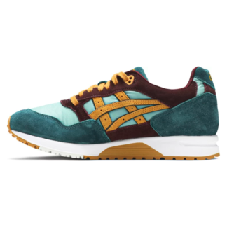 Кроссовки gel saga 'sage everglade' Asics, зеленый