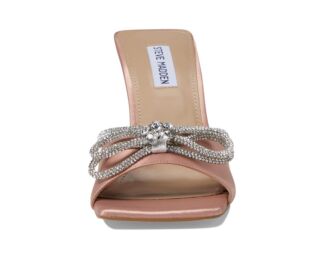 Туфли на каблуках Embellish Heeled Sandal Steve Madden, румяна сатин