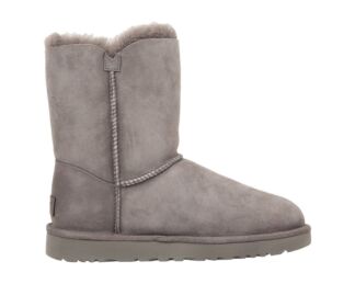 Угги Bailey Button II UGG, серый