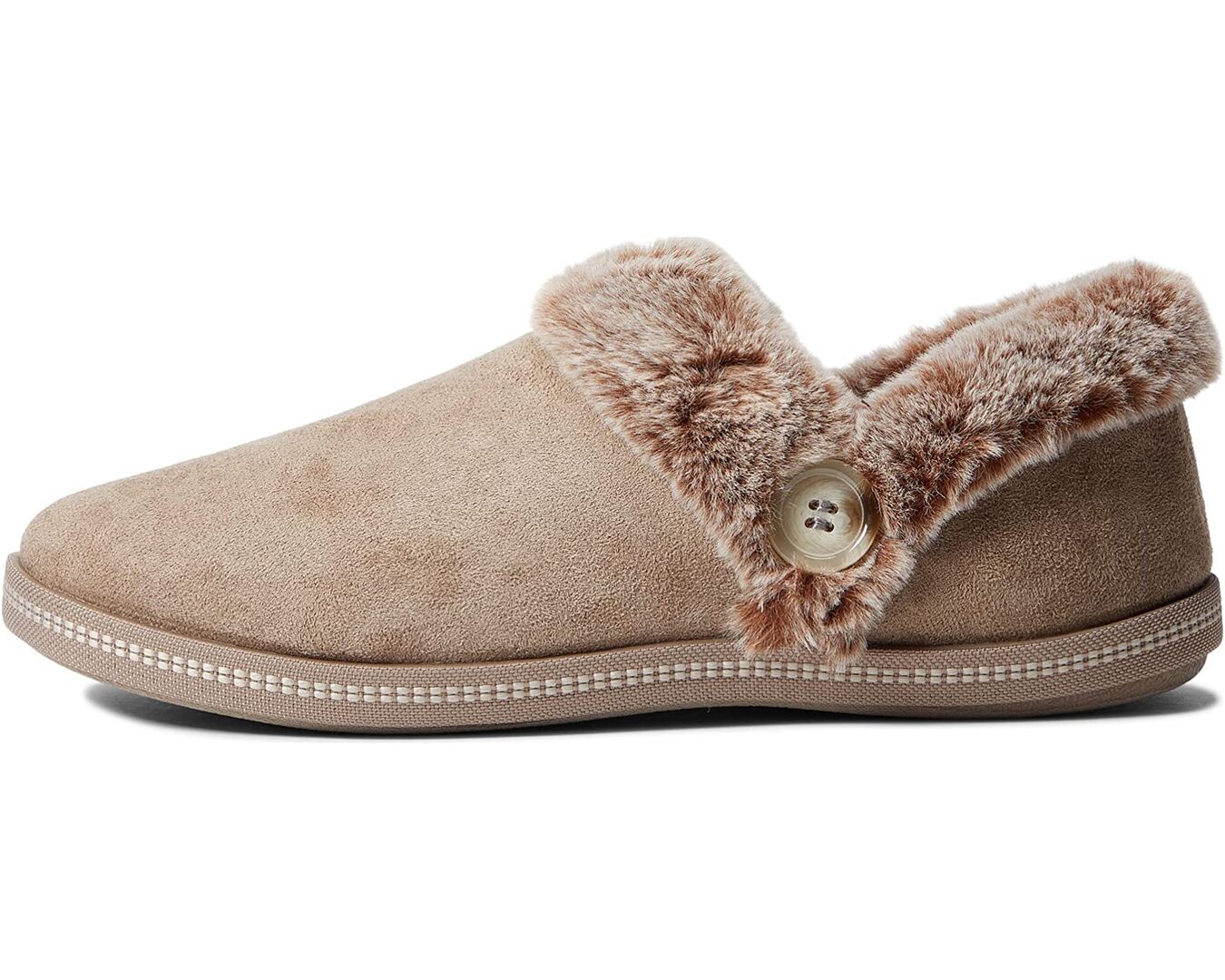 Слипперы Cozy Campfire - Fresh Toast SKECHERS, серый 9560529 | Dark Taupe фото 1