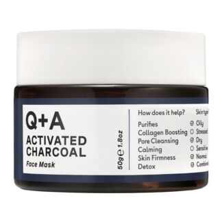 Activated Charcoal Маска для лица Q+A