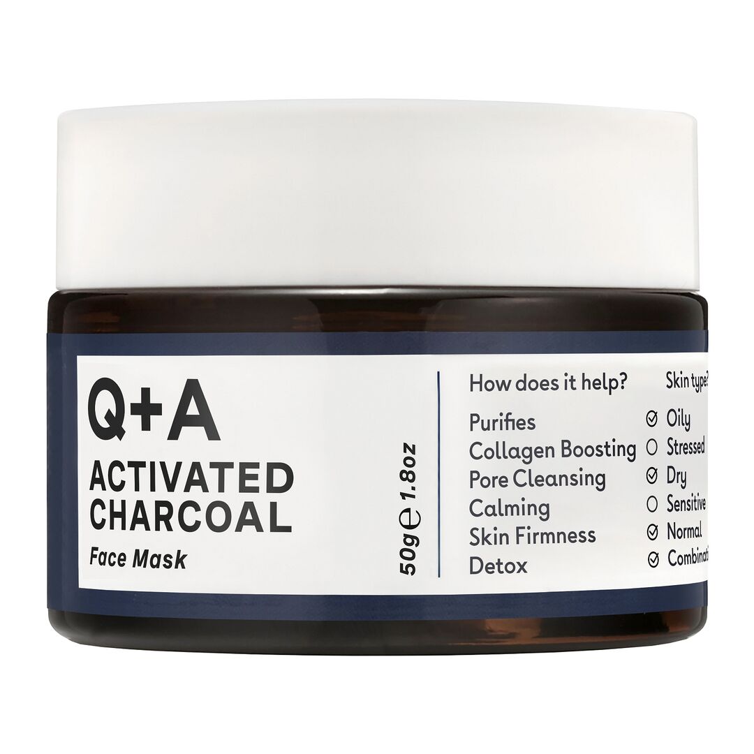 Activated Charcoal Маска для лица Q+A QA0001 фото 1