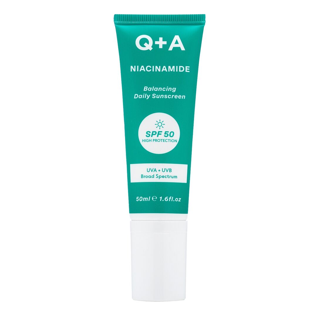 Niacinamide SPF50 Солнцезащитный крем для лица Q+A QA0046 фото 1