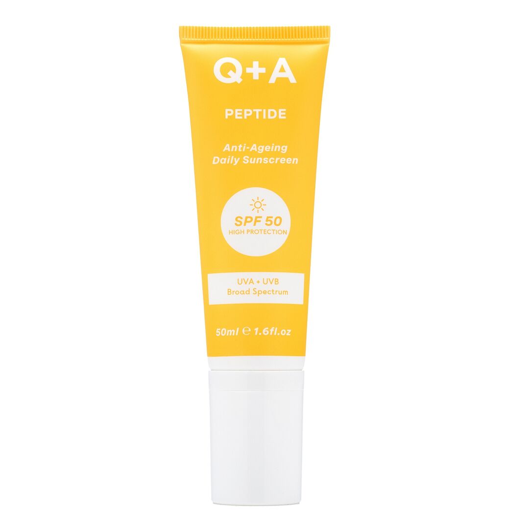 Peptide SPF50 Солнцезащитный крем для лица Q+A QA0044 фото 1