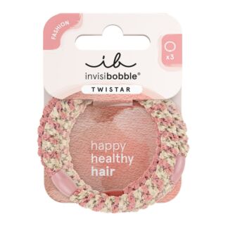 TWISTAR Blush Braids Резинка для волос INVISIBOBBLE