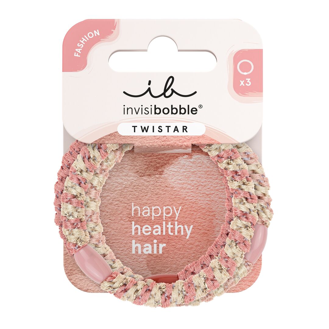 TWISTAR Blush Braids Резинка для волос INVISIBOBBLE 3402VB фото 1