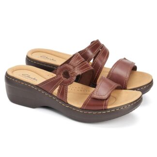 Женские сланцы Clarks (Merliah Coral 26164962), коричневые