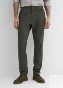 Базовые брюки Slim fit, Коричневый O`Stin MP6812O02-T6 фото 2