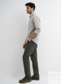 Базовые брюки Slim fit, Коричневый O`Stin MP6812O02-T6 фото 4