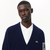Мужской шерстяной кардиган Lacoste Relaxed Fit фото 3