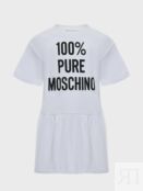 Платье с принтом "100% Pure Moschino" фото 1