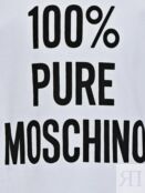 Платье с принтом "100% Pure Moschino" фото 4