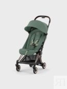 Коляска Coya Rosegold Leaf Green CYBEX фото 3