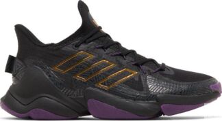 Кроссовки Adidas Marvel x Mahomes 1 Impact FLX 'Black Panther', черный