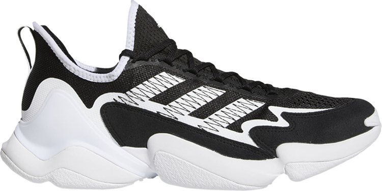 Кроссовки Adidas Mahomes 1 Impact FLX 'Black White', черный GX8113 | Black фото 1