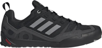 Кроссовки Adidas Terrex Swift Solo Approach 'Black Grey', коричневый