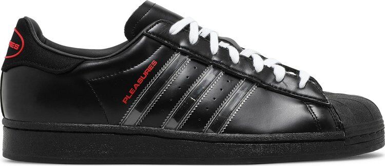 Кроссовки Adidas Pleasures x Superstar 'Black', черный GY5691 | Black фото 1