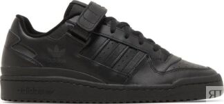 Кроссовки Adidas Forum Low 'Triple Black', черный