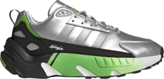 Кроссовки Adidas Kawasaki Ninja x ZX 22 Boost 'Silver Metallic', серебряный