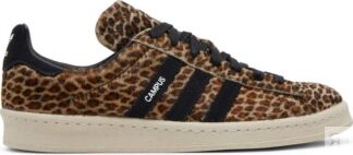 Кроссовки Adidas END. x Neighborhood x Campus 80s 'Leopard', черный