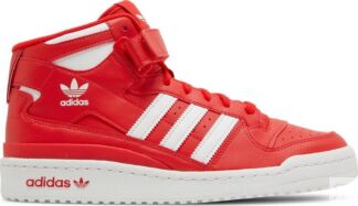 Кроссовки Adidas Forum Mid 'Red', красный